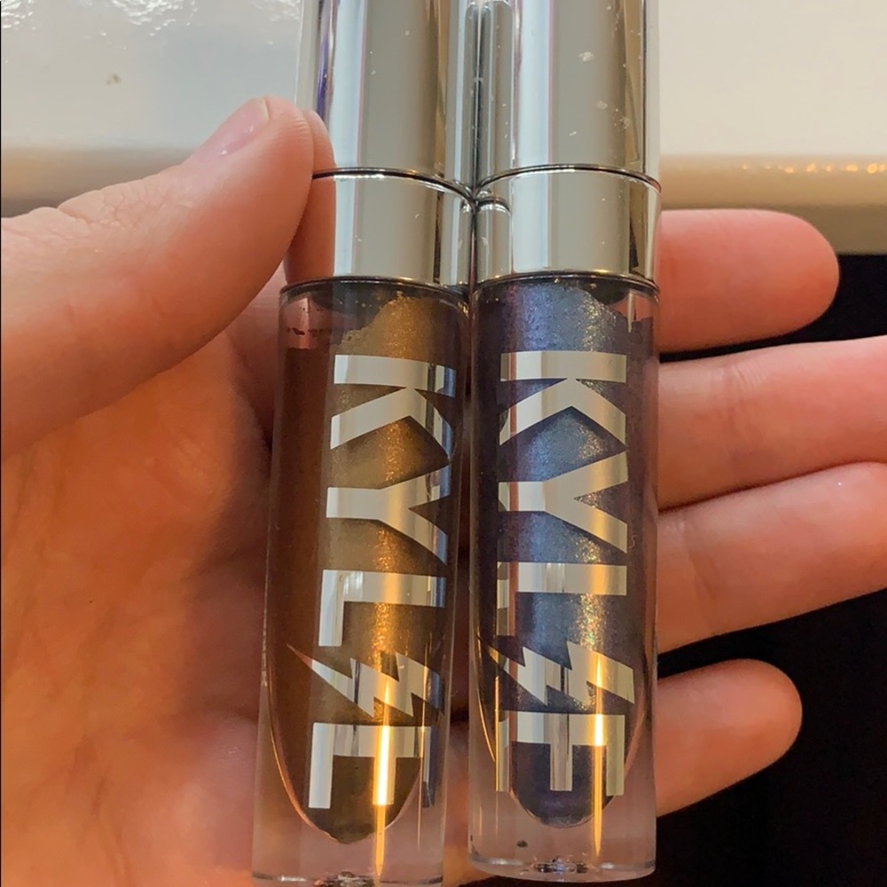 Kylie Cosmetics glitter eyes